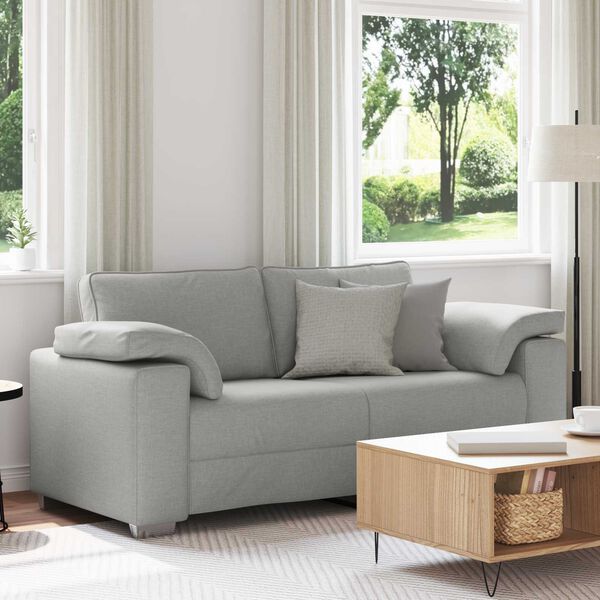 vidaXL Sofa Wolkengrau 180 x 80 x 82 cm Stoff