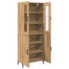vidaXL Highboard 2 pcs Artisan-Eiche 69,5 x 34 x 180 cm Holzwerkstoff