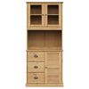 vidaXL Highboard VIGO 78x40x175 cm Massivholz Kiefer