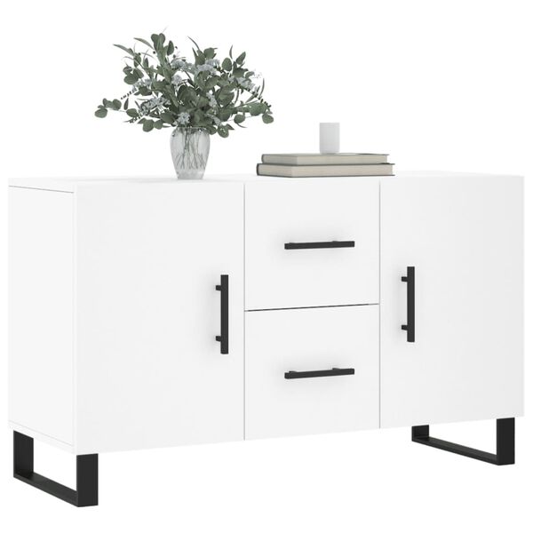 vidaXL Sideboard Weiß 100x36x60 cm Holzwerkstoff