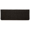 vidaXL Stufenmatten Selbstklebend 30 Stk. Schwarz 65x24,5x3,5 cm