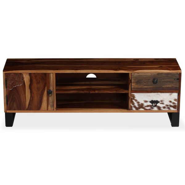 vidaXL TV-Schrank Massivholz Akazie 120x30x40 cm