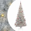 vidaXL Weihnachtsbaum Silber 210 cm PET