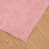 vidaXL Kunstfell Hasen Teppich Olite Rosa 80 x 250 cm Polyester