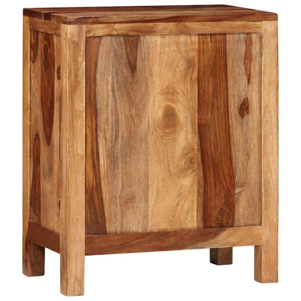 vidaXL Nachttisch mit 2 Schubladen Massivholz Akazie