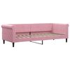 vidaXL Tagesbett Ausziehbar Rosa 80x200 cm Samt