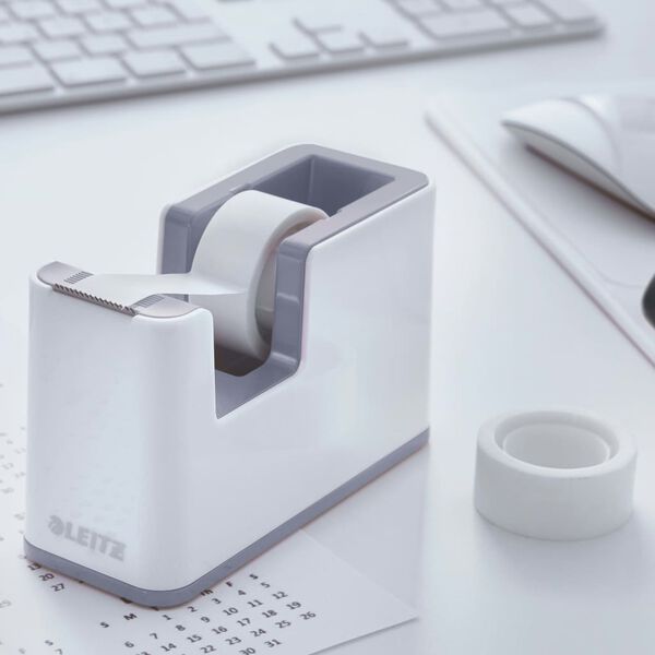 Leitz Klebeband-Abroller & Klebeband WOW Wei&szlig;