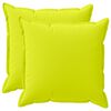vidaXL Kissenbezug 2 stk. HOUTEN Hellgr&uuml;n 70 x 70 cm Polyester