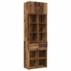 vidaXL Lagerschrank mit Regalen Altholz 70 x 42,5 x 225 cm