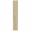 vidaXL Badezimmerschrank Sonoma-Eiche 30x30x183,5 cm Holzwerkstoff
