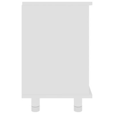 vidaXL Badezimmerschrank Weiß 60x32x53,5 cm Holzwerkstoff