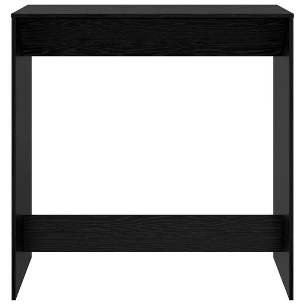 vidaXL Bartisch Schwarz Eichen-Optik 102 x 50 x 103,5 cm Holzwerkstoff