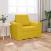 vidaXL Schlafsofa Gelb 98 x 71 x 83 cm Samt