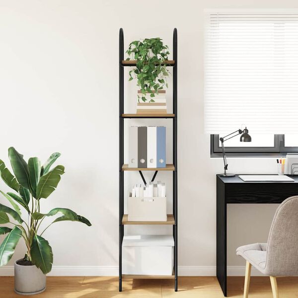 vidaXL B&uuml;cherregal Artisan-Eiche 40 x 30 x 183 cm Holzwerkstoff