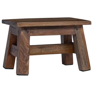 vidaXL Hocker Natur 30 x 20 x 20 cm Mahagoni Holz