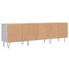 vidaXL TV-Schrank Grau Sonoma 150x30x44,5 cm Holzwerkstoff