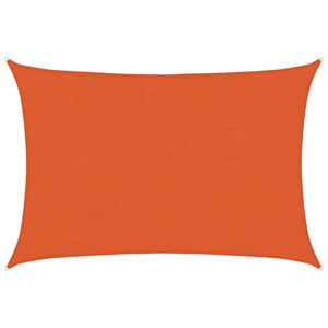 vidaXL Sonnensegel 160 g/m&sup2; Orange 4x6 m HDPE
