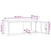 vidaXL Aktenschrank Anthrazit 90x40x220 cm Stahl