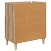 vidaXL Sideboards 2 pcs Artisan-Eiche 60 x 35 x 70 cm Holzwerkstoff