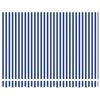 vidaXL Einziehbare Markise Blau und Wei&szlig; 300 x 250 cm
