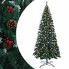 vidaXL K&uuml;nstlicher klappbarer Weihnachtsbaum 500 cm 900 LEDs