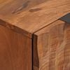 vidaXL Sideboard Akazienbraune Oberfl&auml;che Massivholz Mango