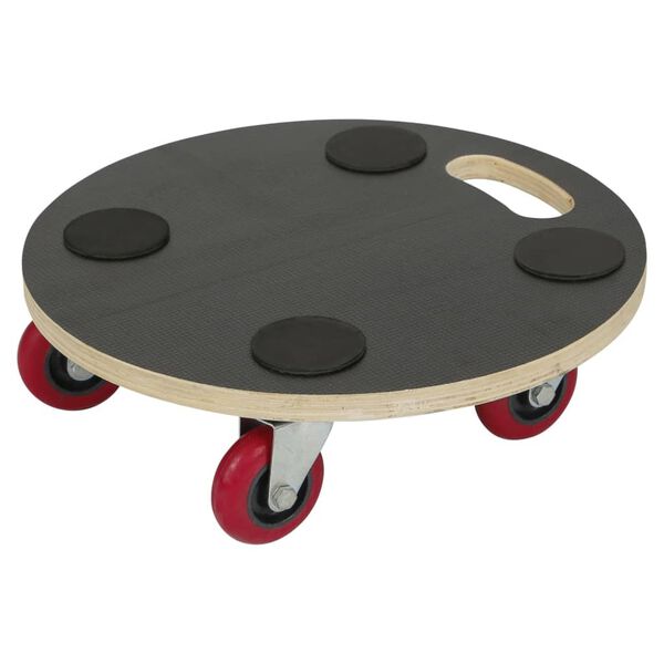 Practo Garden Pflanzenroller Durchmesser 38 cm 200 kg Holz