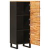 vidaXL Aufbewahrung Highboard mit Regal Braun 40 x 33,5 x 110 cm