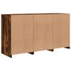vidaXL Sideboard mit LED-Leuchten R&auml;uchereiche 123x37x67 cm