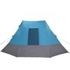 vidaXL Campingzelt mit Dach mit Speicher Blau 482 x 360 x 227 cm Taft