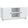 vidaXL TV-Schr&auml;nk 102 x 34,5 x 50 cm Wei&szlig; Holzwerkstoff