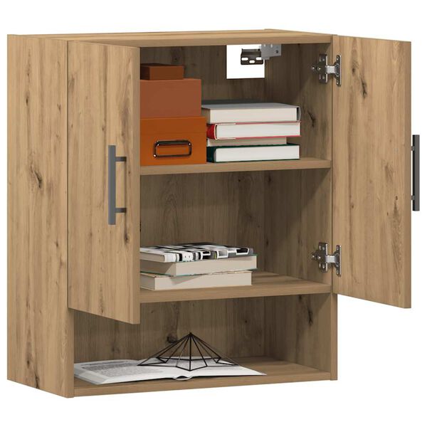 vidaXL Wandschrank Artisan-Eiche 60x31x70 cm Holzwerkstoff