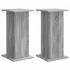 vidaXL Pflanzenst&auml;nder 2 pcs Graues Sonoma 30,5 x 30 x 60,5 cm