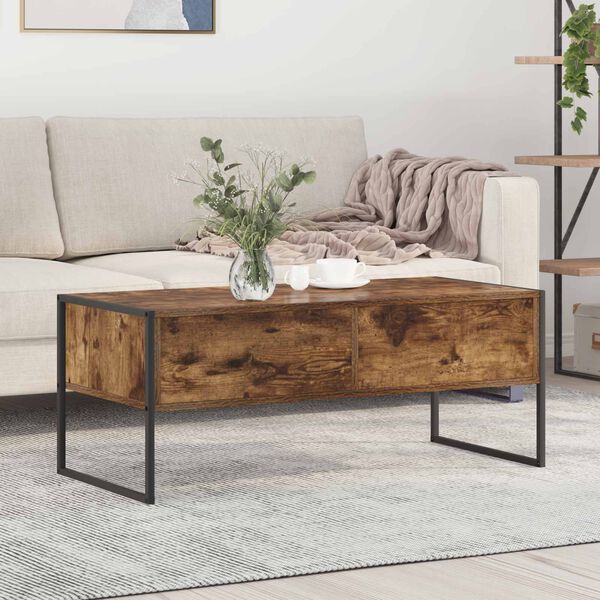vidaXL Couchtisch Raucharbe 100 x 46 x 40 cm Holzwerkstoff
