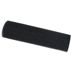 vidaXL Geschwei&szlig;ter Drahtzaun Grau 0,8 x 25 m