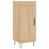 vidaXL Highboard Sonoma-Eiche 34,5x34x180 cm Holzwerkstoff
