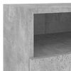 vidaXL TV-Wandschrank Betongrau 40x30x30 cm Holzwerkstoff