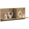 vidaXL Wandschrank 70x16,5x30 cm Artisan-Eiche Holzwerkstoff
