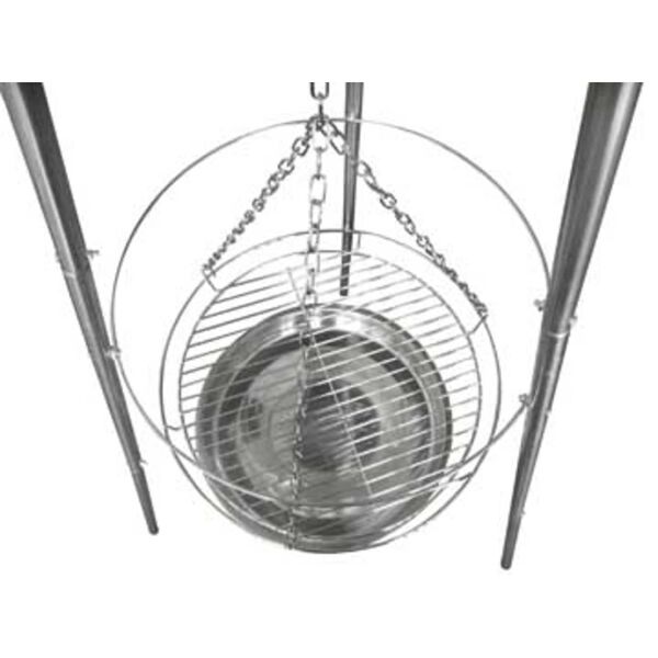 vidaXL Grills f&uuml;r die Drau&szlig;en Edelstahl