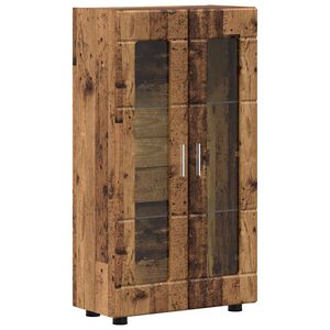 vidaXL Sideboard FLORIN 55,5 x 29 x 100 cm Altholz Holzwerkstoff