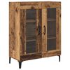 vidaXL Highboard Altholz 69,5 x 34 x 180 cm Holzwerkstoff