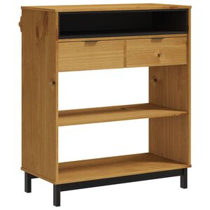 vidaXL Bartisch FLAM 92x45x110 cm Massivholz Kiefer