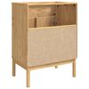 vidaXL Waschbeckenschrank mit Regal FLORO Wachsbraun 60 x 40 x 80 cm