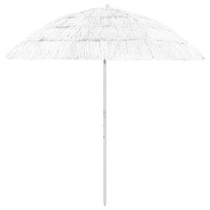 vidaXL Sonnenschirm Hawaii Wei&szlig; 240 cm