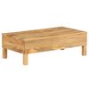 vidaXL Couchtisch Massivholz Mango 110x55x35 cm