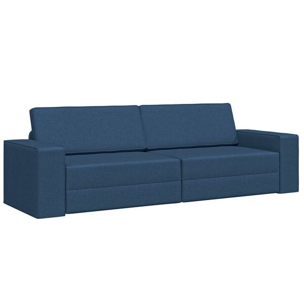 vidaXL Schlafsofa Marineblau 245 x 78 x 77 cm Stoff