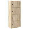 vidaXL B&uuml;cherregal Sonoma-Eiche 40x24x102 cm Holzwerkstoff