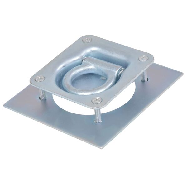 vidaXL Zurr&ouml;sen f&uuml;r Anh&auml;nger 8 Stk. Verzinkter Stahl 2000 kg