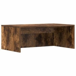 vidaXL Wandtisch Ger&auml;ucherte Eiche Holzwerkstoff 80 x 45 x 30 cm