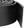 vidaXL Garage T&uuml;rdichtung Schwarz 70 x 6 mm 4,5 m PVC
